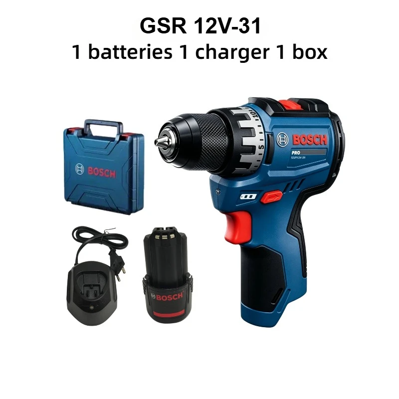 Heavy Equipment And Machinery - Bosch Professional GSR 12V-31 Akku-Bohrschrauber 12V