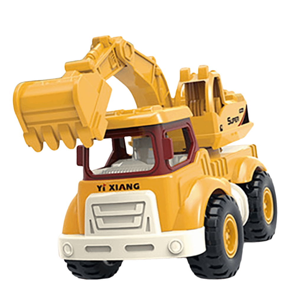 Dump Truck Toy - Innovatives Design Muldenkipper-Spielzeug mit Trägheitsantrieb Multifunktionales