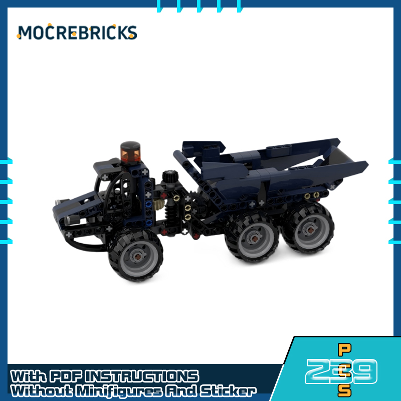 MOC Urban Advanced Bausteine B – Dump Truck Toy Bewertung und Preis