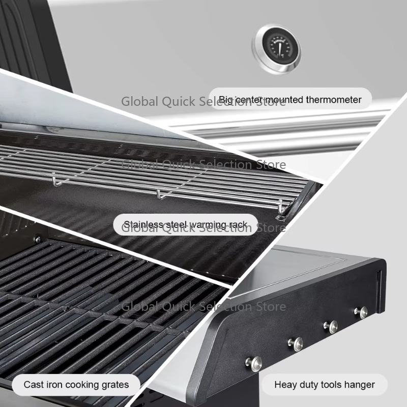 Hochleistungs-Gasgrill ohne Ra – Heavy Equipment Business Bewertung und Preis